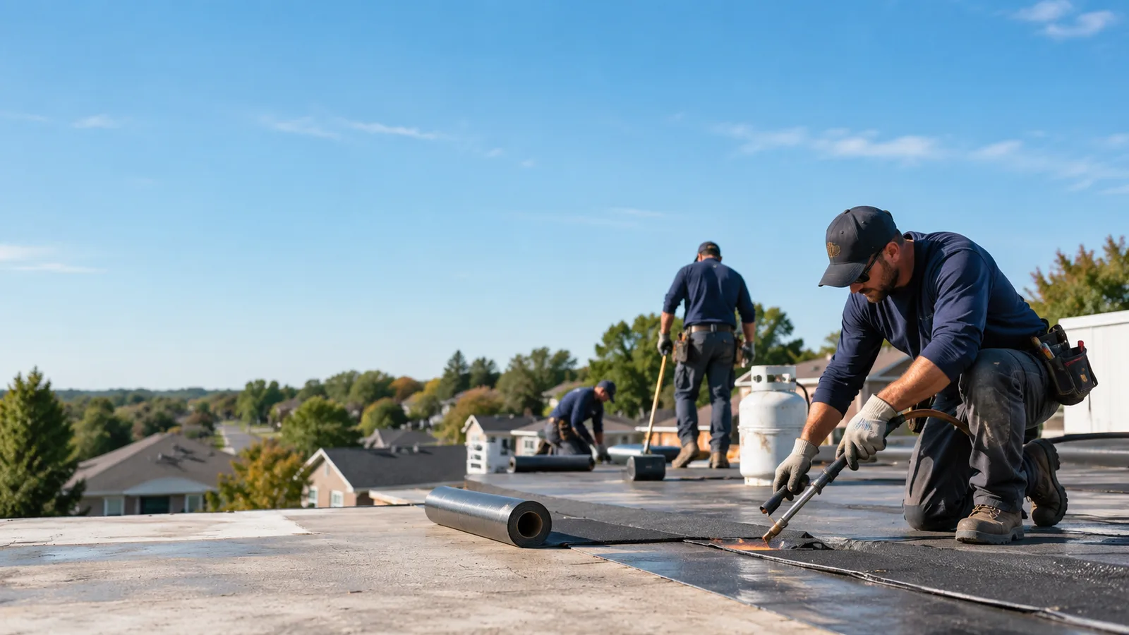 Flat Roof Leak Repair providers in Russell, IL